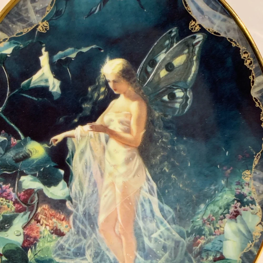The Bradford Exchange Enchanted Evening  by John Simmons Plate # 3204A